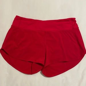 LULULEMON SPEED UP SHORTS🍋